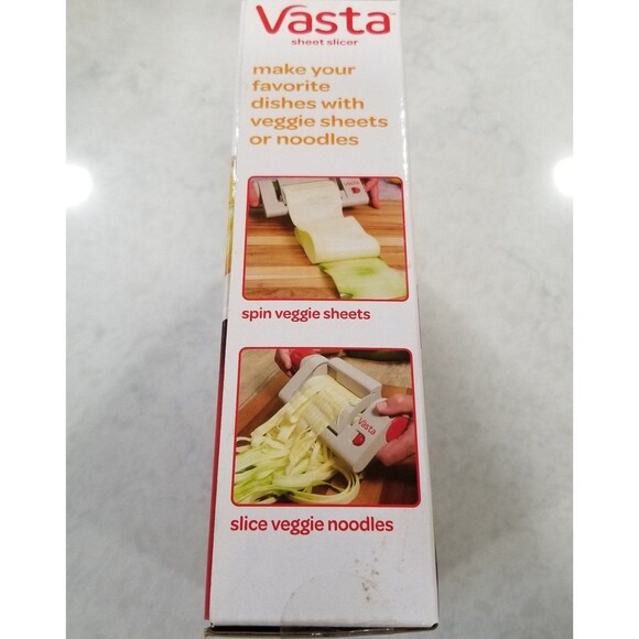 Vasta Sheet Slicer with bonus fettuccine blade nib sealed - Picture 5 of 6